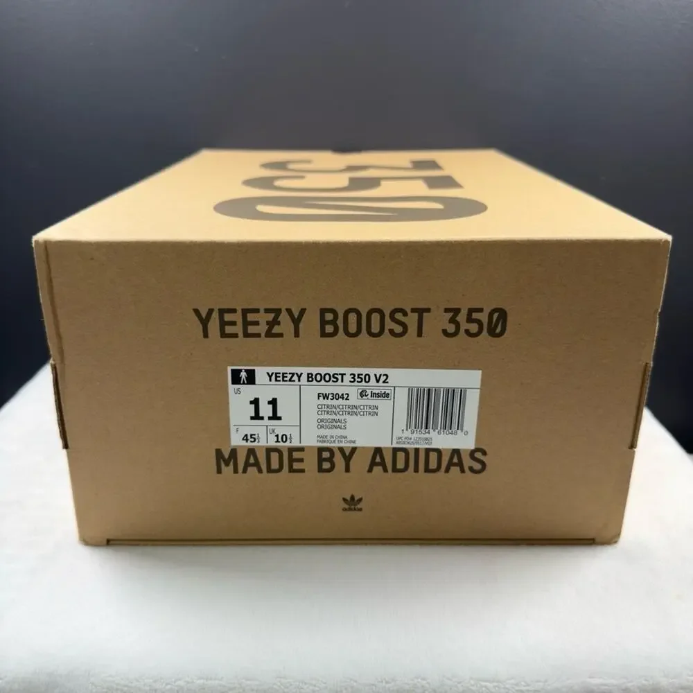 adidas Yeezy Boost 350 V2 “Citrin” | FW3042 | 11M | OG All
